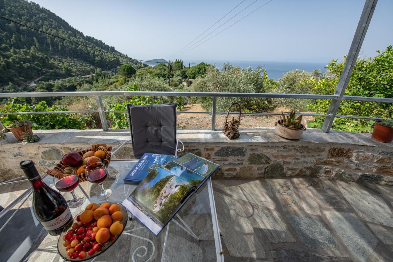 Oneiro Cottage Skopelos Town Exterior foto