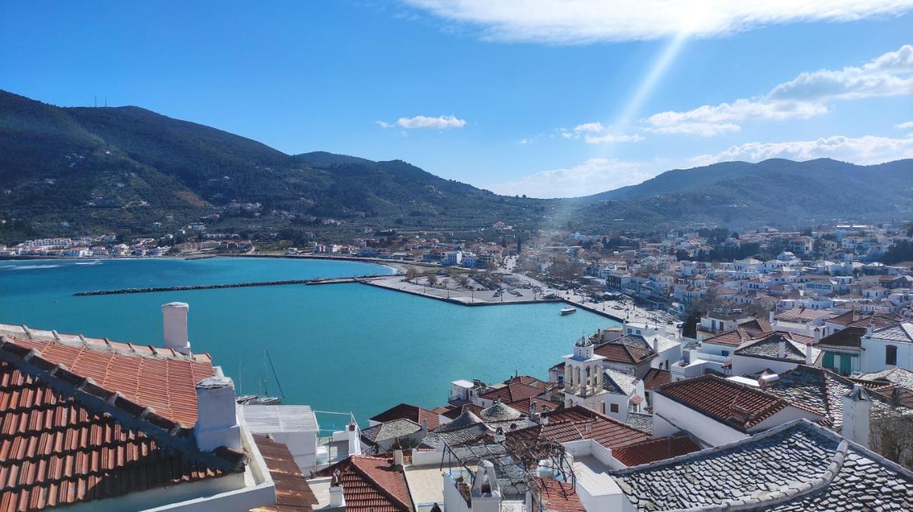 Oneiro Cottage Skopelos Town Exterior foto